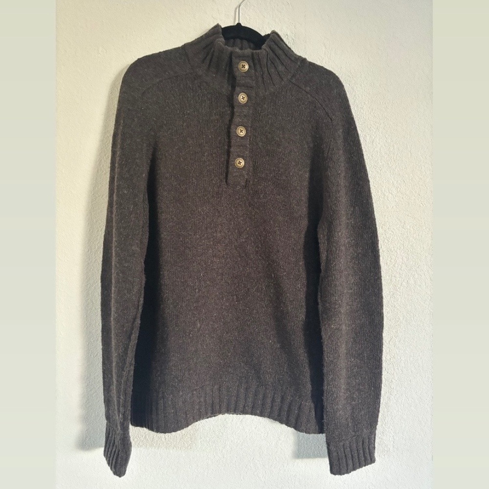Vince wool blend Henley sweater